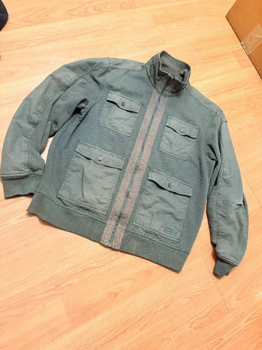 Calvin Klein New York City Military Style Jacket sz L